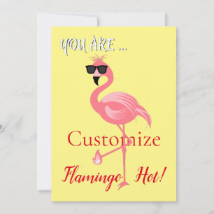 You Are Flamingo Hot Thunder_Cove Invitation