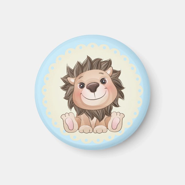 You are Grrreat Cute Lion Baby Boy   Magnet (Front)