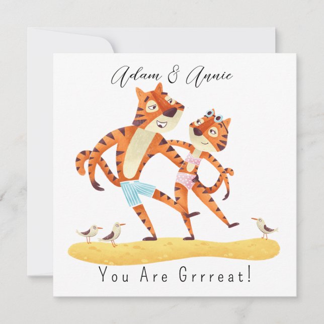 You Are Grrrreat Tiger Customised Gift Him Her     (Front)