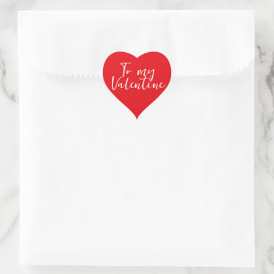 you are here heart Valentines  Heart Sticker