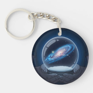 You Are Here Key Ring