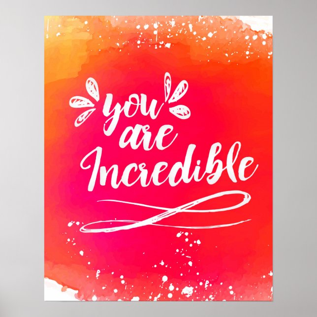 You are Incredible Wall Art (Front)