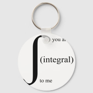You Are Integral To Me Key Ring