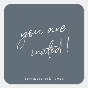 You are Invited Holiday Sticker