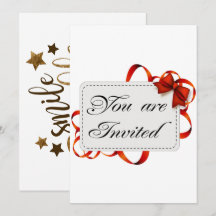 You Are Invited Invitation Card