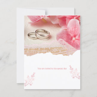 You are invited to this special day postcard