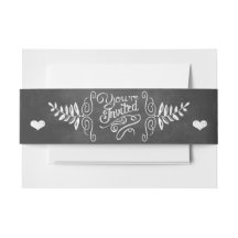 You Are Invited Vintage Modern Chalkboard