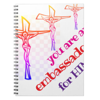 You are Jesus' Ambassador Tote Notebook