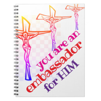 You are Jesus' Ambassador Tote Notebook