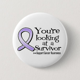 You are Looking at a Cancer Survivor 6 Cm Round Badge
