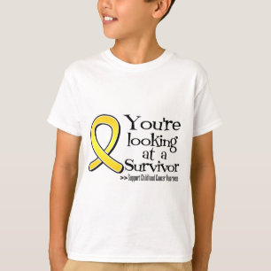 You are Looking at a Childhood Cancer Survivor T-Shirt