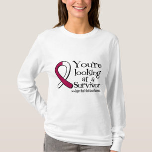 You are Looking at a Head Neck Cancer Survivor T-Shirt