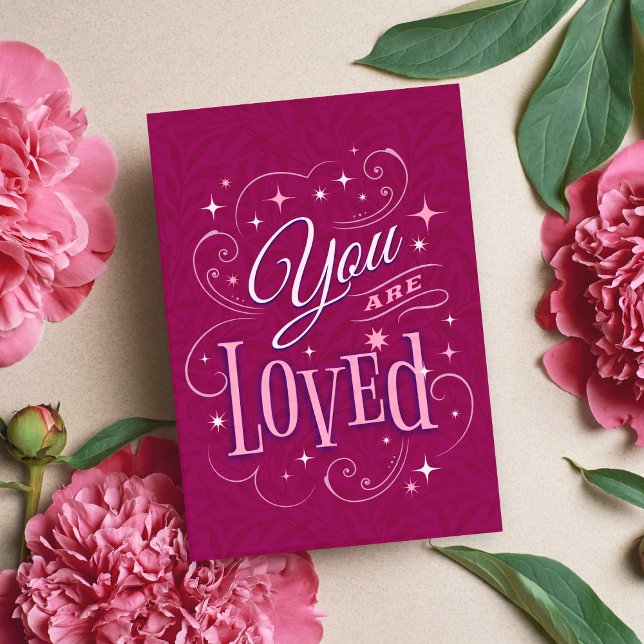 You Are Loved 1 John 4:7 Card (Creator Uploaded)