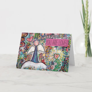 You are Loved Angel Card