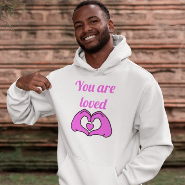 You are loved apparel  hoodie (Creator Uploaded)