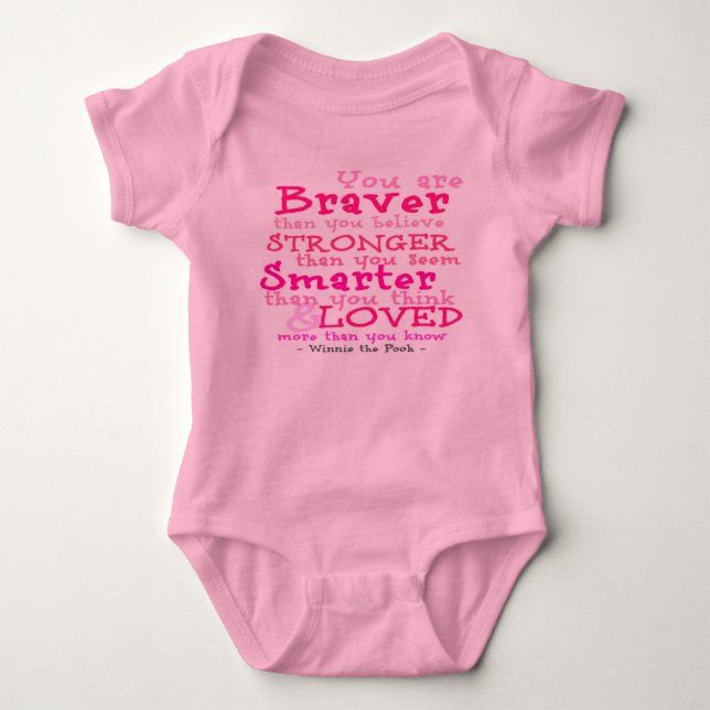 You are Loved Baby Bodysuit (Front)