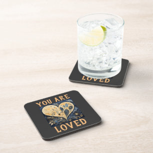 You Are Loved Beverage Coaster