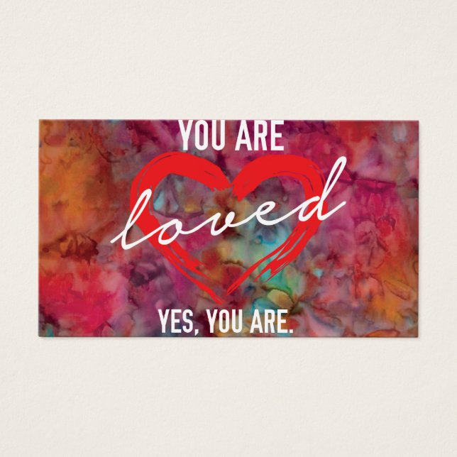You Are Loved Cards (Front)