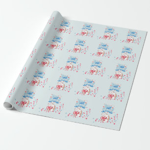 You Are Loved Cats Wrapping Paper