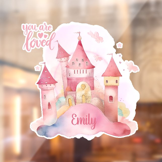 You are Loved Customisable Window Cling (Sheet 2)