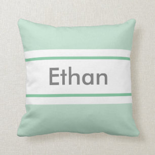 You are Loved (Green) Pillow Custom Name & Meaning