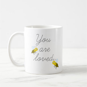 You Are Loved Honey Bees Coffee Mug