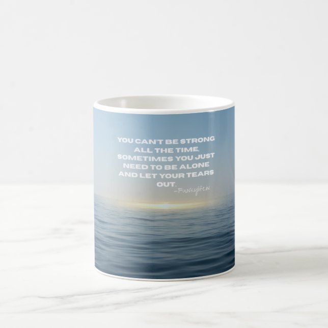 "You Are Loved" Inspirational Mug- Heartwarming. Coffee Mug (Center)