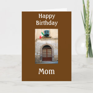 "YOU ARE LOVED MOM" BIRTHDAY WISHES CARD