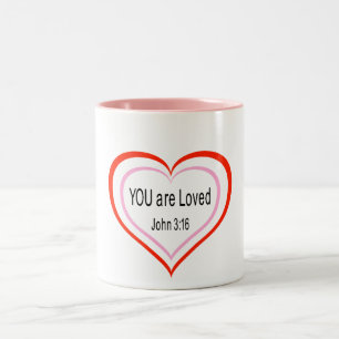 You Are Loved, mug