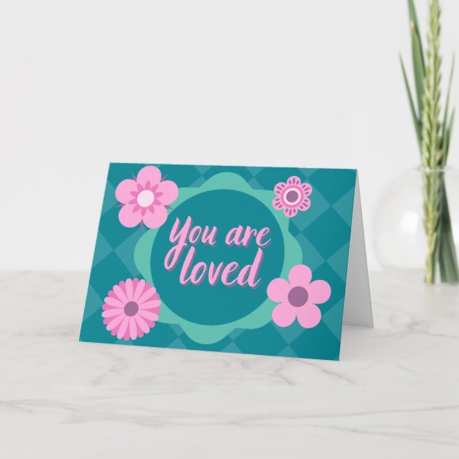 You Are Loved Platonic Valentine Card (Front)
