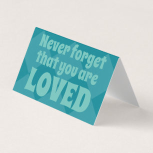 You Are Loved Platonic Valentine Notecard 25pk