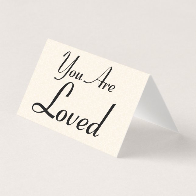 You Are Loved Platonic Valentine Notecard 25pk (Front)