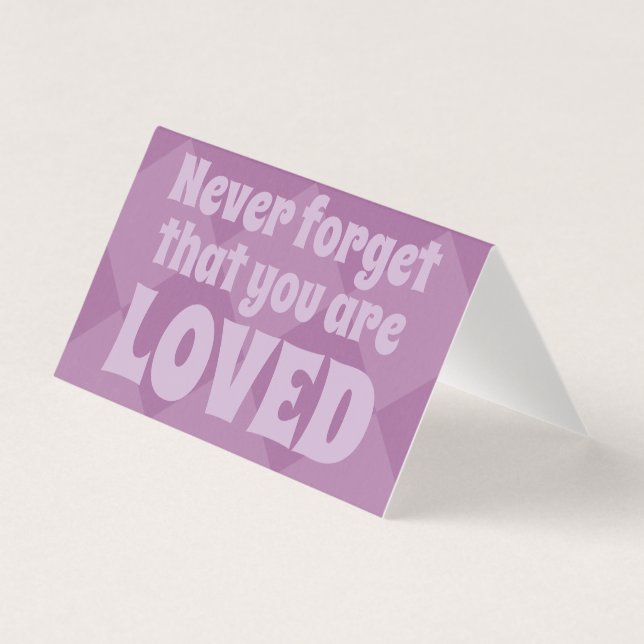 You Are Loved Platonic Valentine Notecard 25pk (Front)