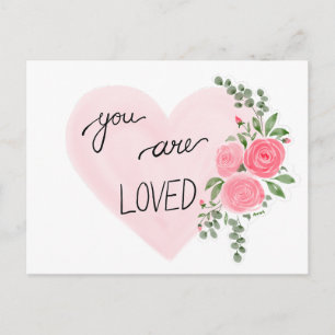 You Are Loved Postcard