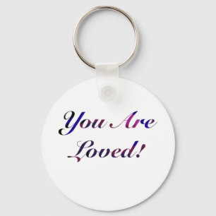 You Are Loved Sticker1  Key Ring