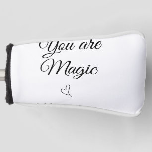 You are magic add your text image custom motivatio golf head cover
