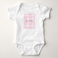 You Are Magic Pink Plaid Inspirational Quote