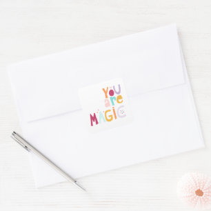 You are Magic Square Sticker
