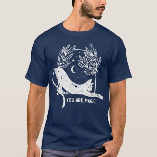 You Are Magic, Witch Cat Aesthetic  T-Shirt