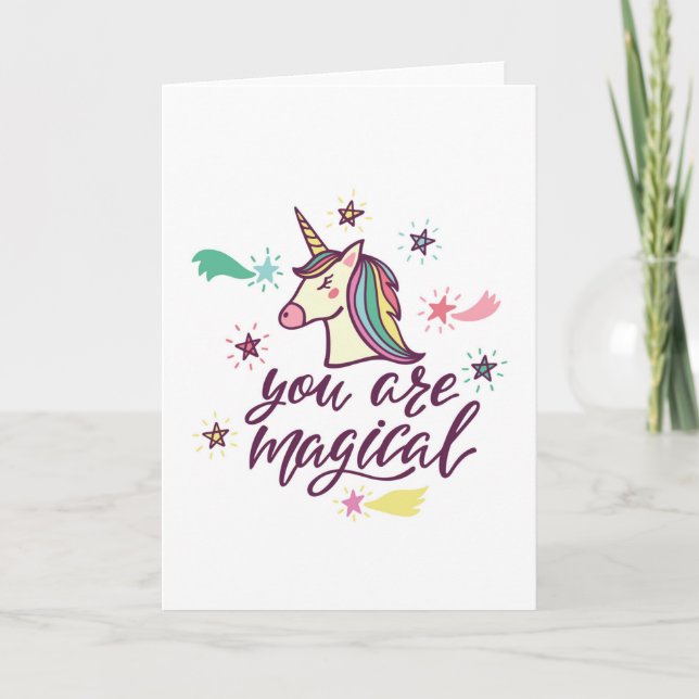 You Are Magical Card (Front)