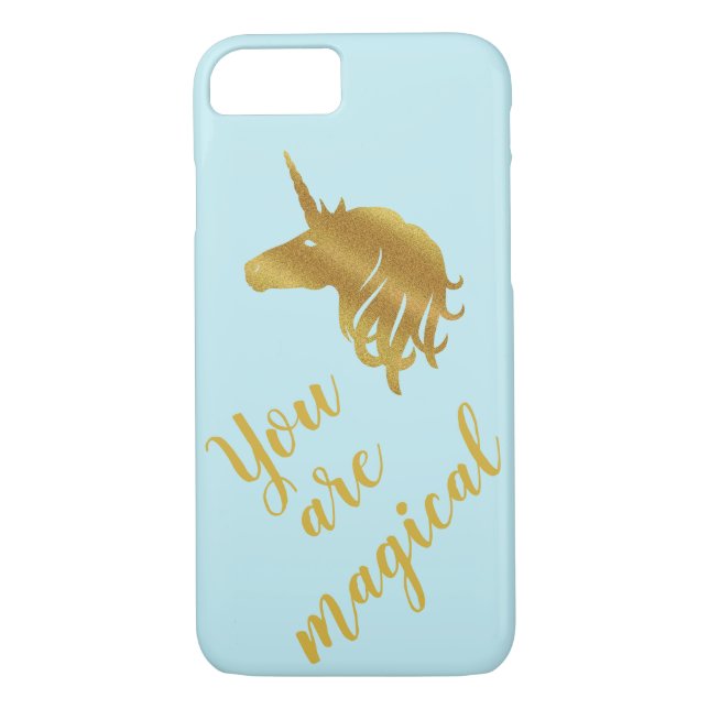 You are Magical Gold & Blue Case (Back)