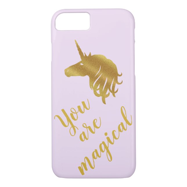 You are Magical Gold & Lilac Case (Back)