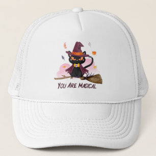 You Are Magical Witch Cat Trucker Hat