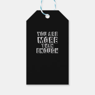 You Are More Than Enough Faith Based Self Love Des Gift Tags