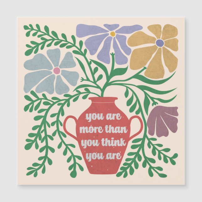 You Are More Than You Think You Are (Front)