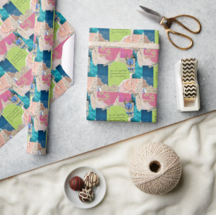 You Are Most Like Your Creator   Artistic Textured Wrapping Paper