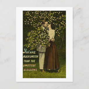 You Are Much Sweeter Than the Sweetest Blossom Postcard