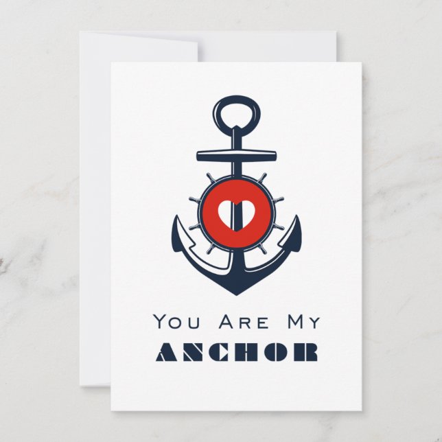 You Are My Anchor Card (Front)