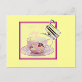 You Are My Cup of Tea Postcard