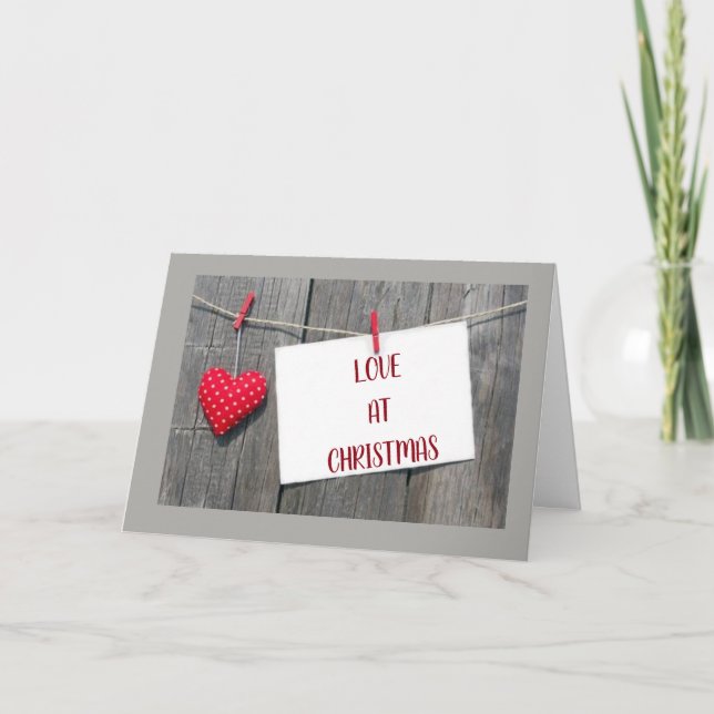 YOU ARE **MY GIFT** LOVE AT CHRISTMAS CARD (Front)